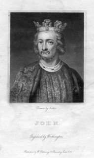 King John of England, (1824).Artist: Worthington