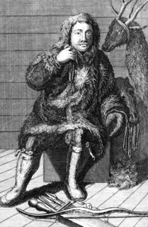 'The Habit of a Lapland Man', 19th century.Artist: S Hulett