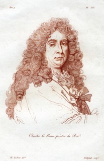 Charles le Brun, French Baroque era painter, (19th century.)Artist: Bellefond