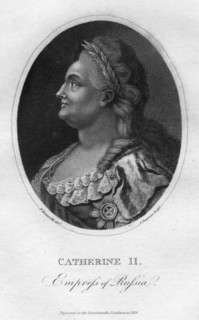 Catherine the Great, Empress of Russia, (1826).Artist: J Chapman
