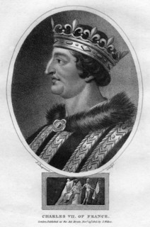Charles VII, King of France, (1805).Artist: J Chapman