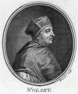 Thomas Wolsey (c1475-1530), English statesman.Artist: Benoist