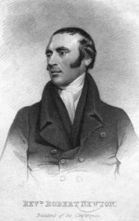 Reverend Robert Newton, Wesleyan Methodist minister. Artist: Unknown