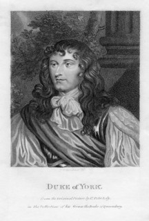 The Duke of York (1633-1701), the future King James II, 1808.Artist: W N Gardiner