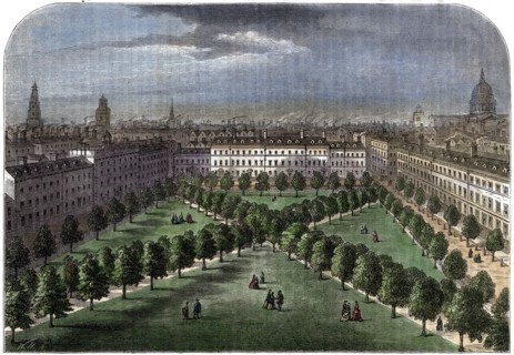 'Charterhouse Square', 19th century. Artist: Unknown