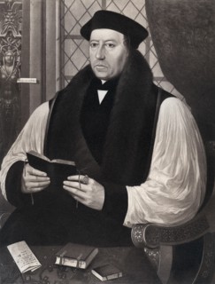 Thomas Cranmer (1459-1556), Archbishop of Canterbury, 1546 (1902).Artist: Gerlach Fliccius