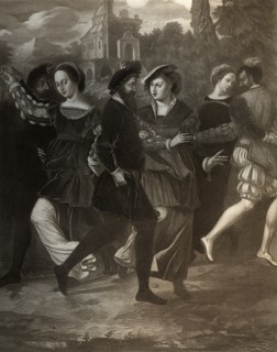 'The Dancing Picture', c1532, (1902). Artist: Unknown