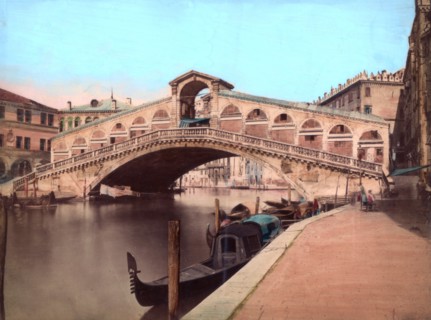 Rialto Bridge, Venice. Artist: Unknown