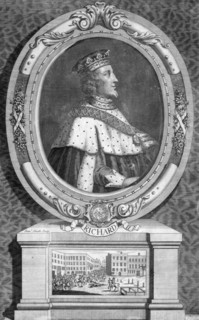Richard II, King of England.Artist: J Smith