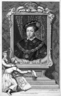 Edward VI, King of England, (18th century).Artist: George Vertue