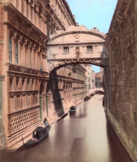 Bridge of Sighs, Venice. Artist: Unknown