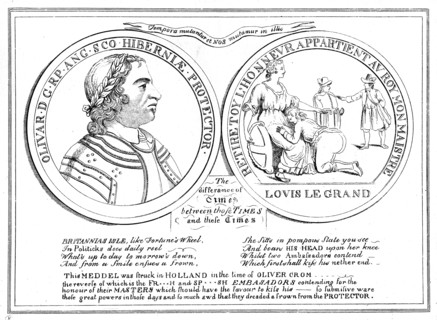 Medal from the time of Oliver Cromwell, 17th century. Artist: Unknown