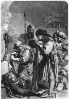 'Death of Richard II', 1861.Artist: W Thomas