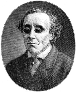 Professor Henry Fawcett, blind English statesman and economist, 1900. Artist: Unknown