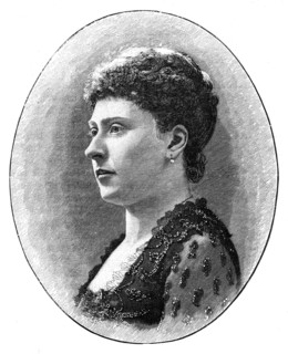 Princess Beatrice, youngest daughter of Queen Victoria, 1900.Artist: Hughes & Mullins