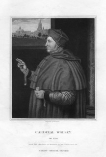 Cardinal Thomas Wolsey (c1475-1530), 1832.Artist: WT Mote
