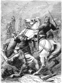 King Stephen taken prisoner, 1141. Artist: Unknown