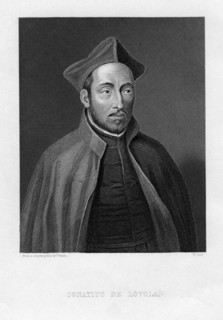 Ignatius of Loyola, Superior General of the Society of Jesus. Artist: W Holl