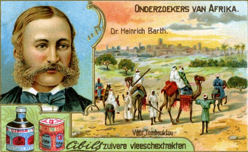 Dr Heinrich Barth, German geographer and explorer, (c1900). Artist: Unknown