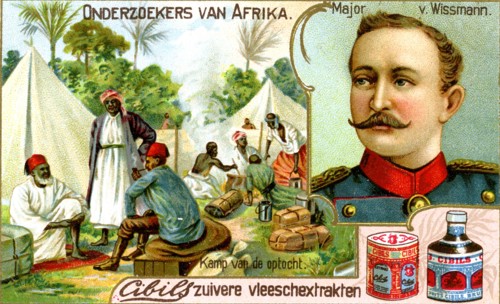 Major von Wissman, German soldier, (c1900). Artist: Unknown