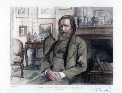 John Ruskin (1819-1900), English critic, author, poet and artist, 1886. Artist: Unknown