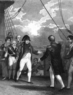 The Surrender of Napoleon, 1817.Artist: CT Dixon