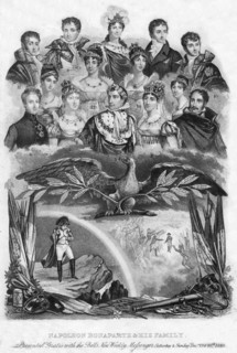 Napoleon Bonaparte and his family, 1840. Artist: Unknown