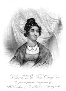 The Companion of the Persian Ambassador, 1819.Artist: S Thomson