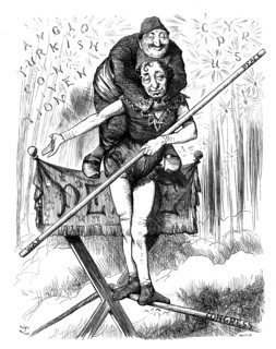 A Blaze of Triumph!, 1878.Artist: Swain
