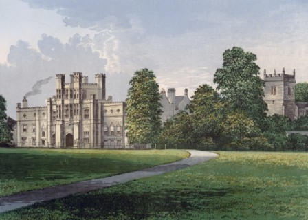 Coughton Court, Warwickshire, late 19th century. Artist: Unknown