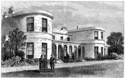 Residence of the Chief Secretary for Ireland, Phoenix Park, Dublin. Artist: Unknown