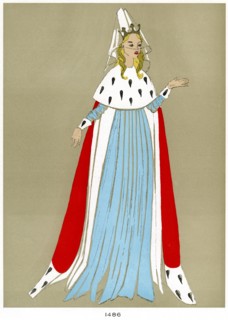 Costume of 1486, early to mid 20th century. Artist: Unknown