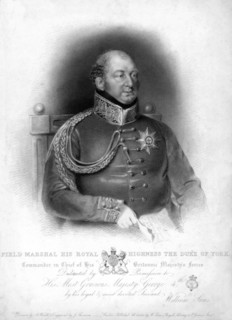 Field Marshal Prince Frederick, Duke of York and Albany (1763-1827), 19th century.Artist: J Thomson
