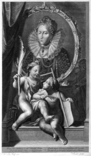 Elizabeth I, Queen of England and Ireland.Artist: Cornelis Vermeulen