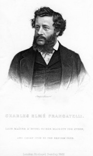 'Charles Elme Francatelli', 1862. Artist: Unknown