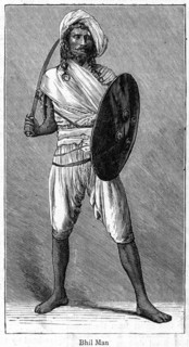 'Bhil man', 1886. Artist: Unknown