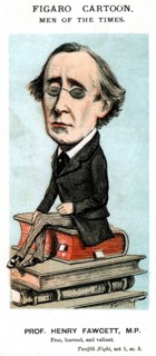 'Prof Henry Fawcett, MP', c19th century. Artist: Unknown