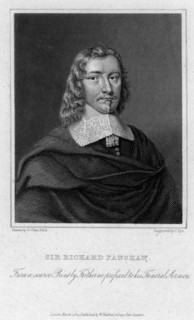 'Sir Richard Fanshaw', diplomat and author, 1823.Artist: Charles Pye