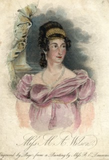 Miss M A Wilson, c1820-1850Artist: Rose Emma Drummond
