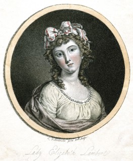 'Lady Elizabeth Lambert', 1750-1820. Artist: Unknown