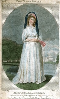 'Miss Heard as Aurelia', 1796 Artist: Unknown
