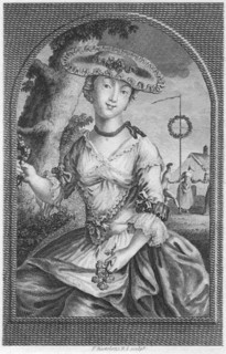 'Young woman', c1740-1810.Artist: Francesco Bartolozzi