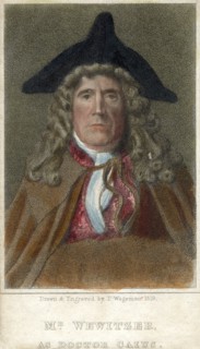 'Mr Wewitzer as Doctor Caius', 1819.Artist: Thomas Charles Wageman