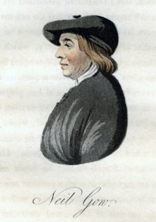 Niel Gow, Scottish fiddle-player, (1800). Creator: William Green.