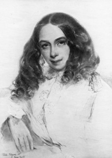 Elizabeth Barrett Browning, British poet, 1859. Artist: Unknown