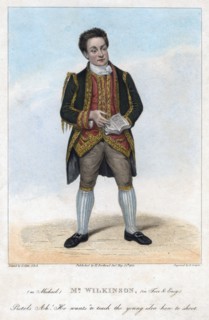 Mr Wilkinson as Michael in Free and Easy, 1822.Artist: R Cooper