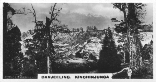 Kinchinjunga from Beechwood, Darjeeling, India, c1925. Artist: Unknown