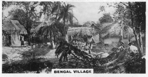 Bengal village, Calcutta, India, c1925. Artist: Unknown