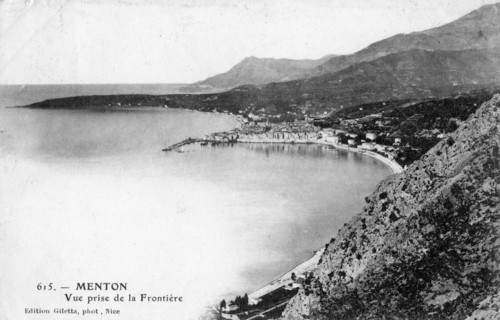 Menton, France, 1902.Artist: Giletta