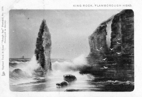 King Rock, Flamborough Head, East Riding, Yorkshire, 1903.Artist: Raphael Tuck